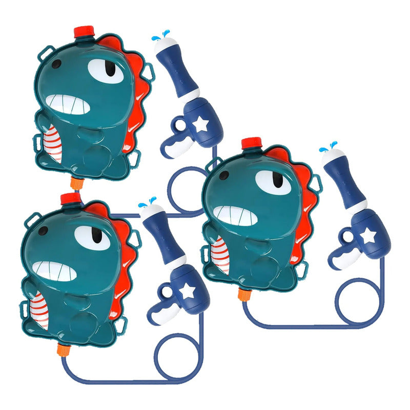 X3 Pistola De Agua Con Mochila Lanza Agua Juguete Verano.