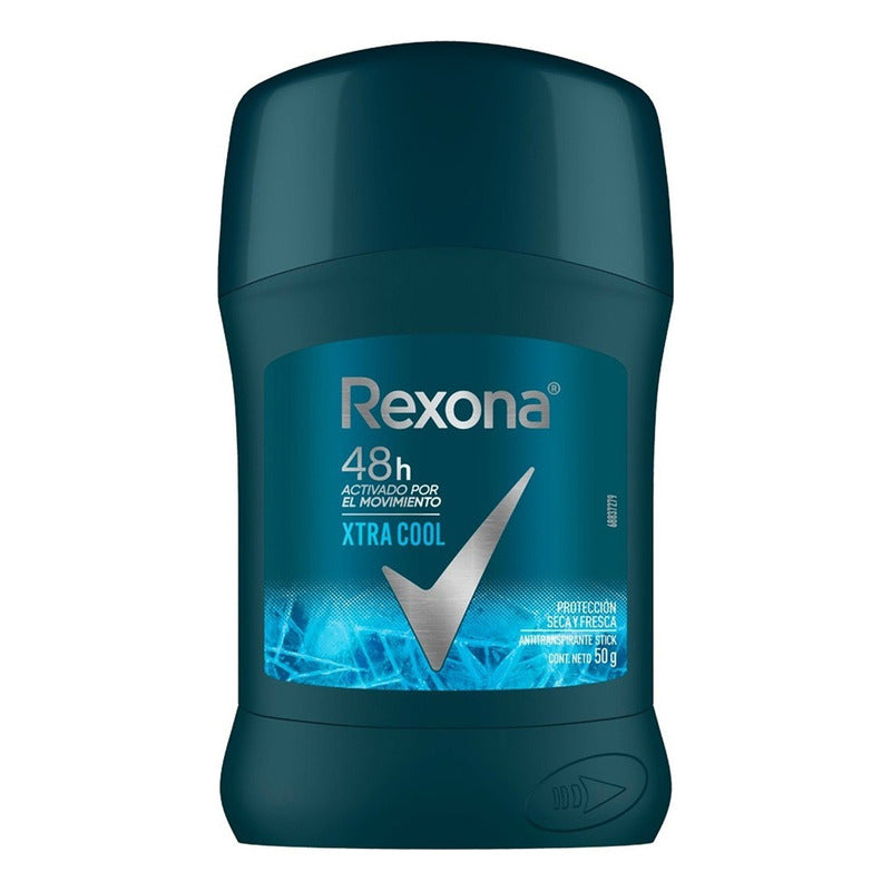 Desodorante Barra Rexona 48h Xtra Cool Antitranspirante Men