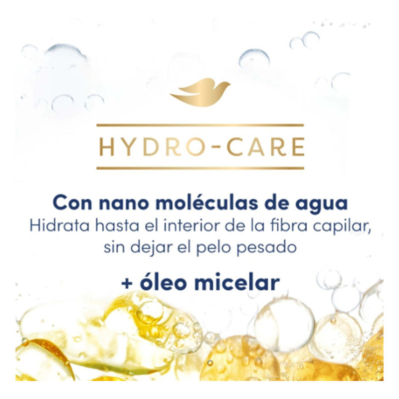 Shampoo Dove Brillo Óleo Micelar 400 Ml Suave Hidratante