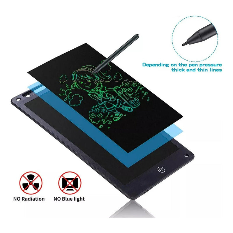Pizarra Niños Magica Pizarra Infantil Tablet Lcd 12 Pulgadas