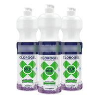 Pack X3 Limpiador Cloro Gel Igenix Lavanda 900ml