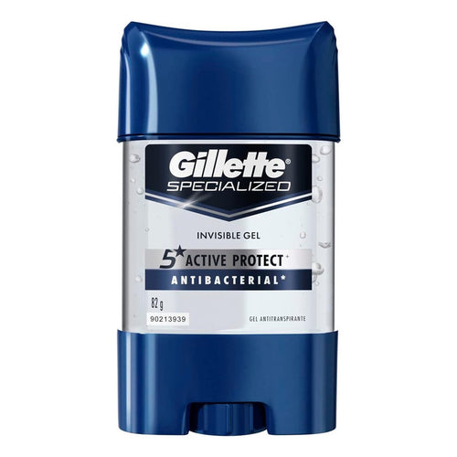X4 Desodorante Gel Gillette Specialized Invisi Antibacterial Antibacterial