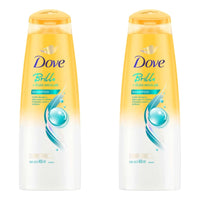 X2 Shampoo Dove Brillo Óleo Micelar 400 Ml Suave Hidratante