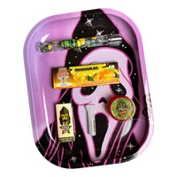 Set Fumador Bandeja + Papelillos + Moledor + Pipa Weed