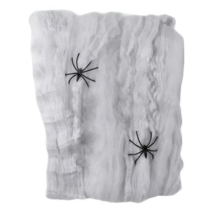 Telaraña Decoracion Halloween Araña Fiesta Decorativa Elasti