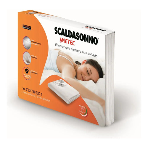 Calienta Cama Scaldasonno 2plaza Comfort 150x160 Matrimonial Blanco Matrimonial