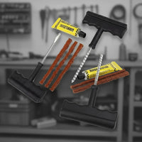 Pack X2 Kit Reparacion Pinchazos Llanta Neumático Auto Moto