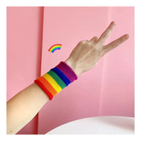 Muñequera Pulsera Pride Mes Del Orgullo Pulsera Lgbt Elastic