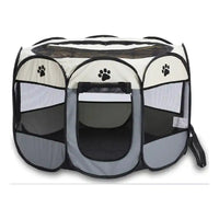 Corral Jaula Para Perro Gato Conejo Plegable Mascota Casa M