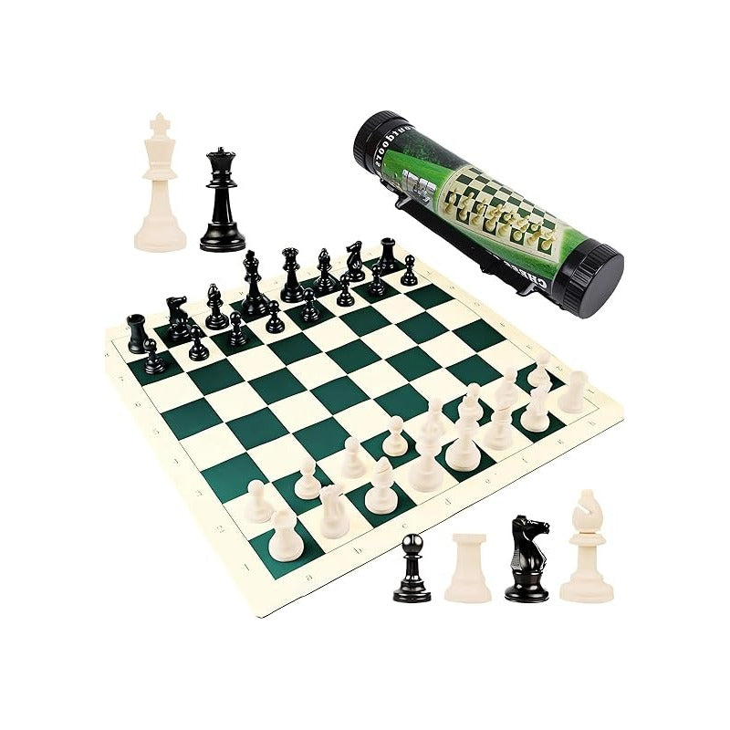 Tablero Ajedrez Calidad Profesional Grande Enrollable