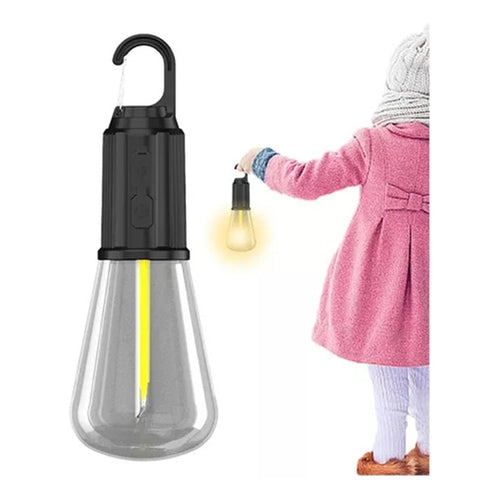 Ampolleta Camping Foco Led Recargable Usb Portatil Cálida