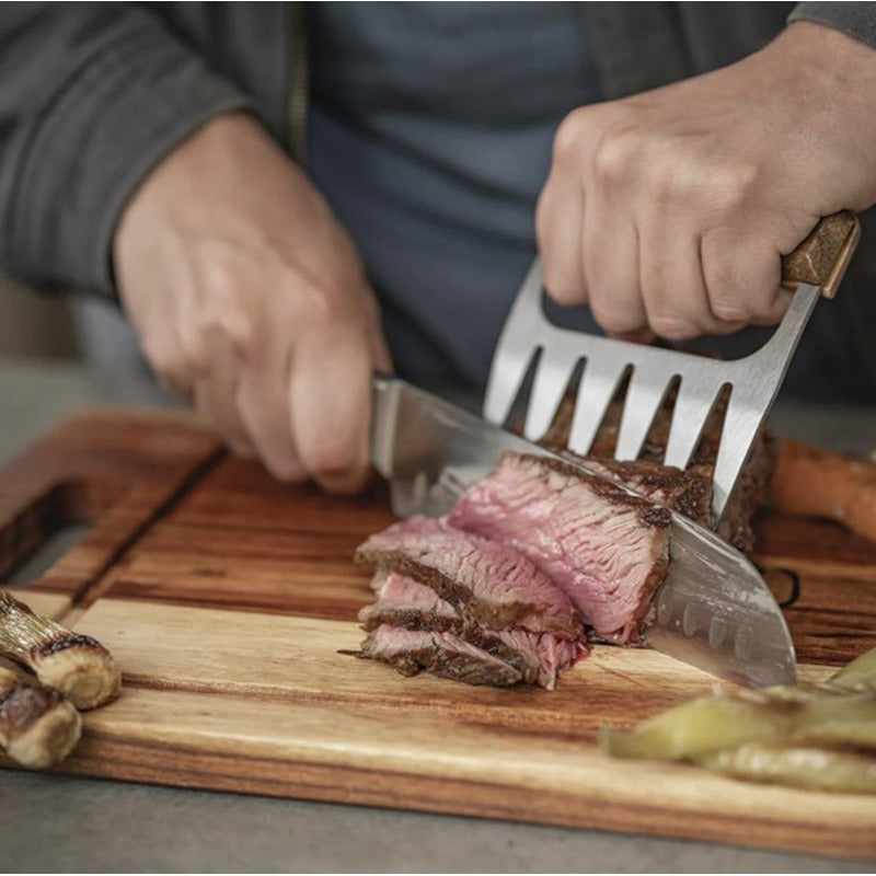 Garra De Asador Carne Asado Parrilla Garra Trituradora Carne