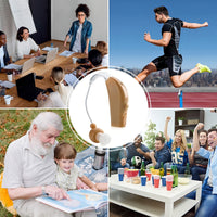 Audífono Ortopédico Amplificador Para Sordera Recargable