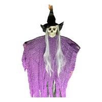 Fantasma Mono Colgante Halloween Calavera Terror Halloween Blanco Calavera