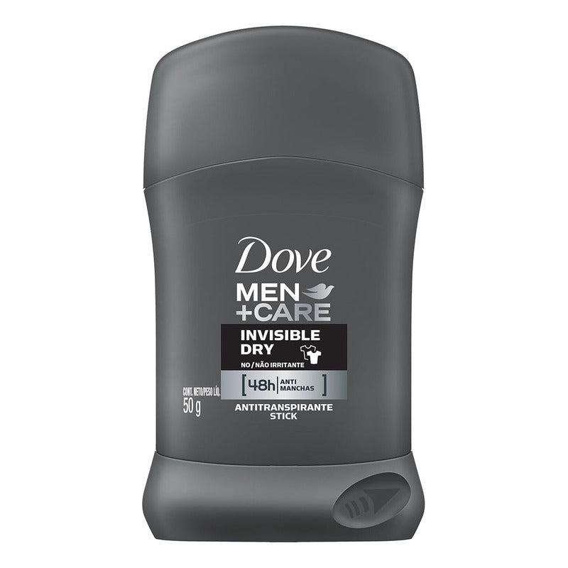 Desodorante Dove Men + Care Barra 50g Invisible Dry 48h