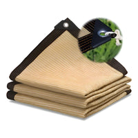 Pack X3 Toldo Rectangular 3x3 Sombra Cubierta Terraza Jardín Beige