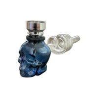 Pipa Diseño Calavera Pyrex Dmt Calidad Duracion + Rejilla