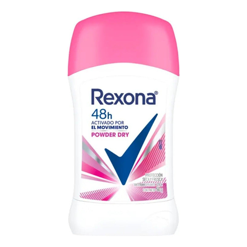 X2 Desodorante Rexona Barra Power Dry 50g Antitranspirante Power Dry