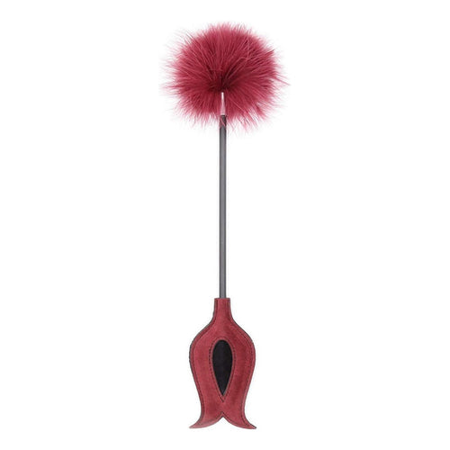 Látigo De Plumas Cosquillas Azotes Juego De Látigo Sexual Rojo