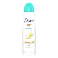 X3 Desodorante Dove Spray Aerosol Pera Aloe Vera 72h 150ml Pera
