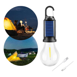 Ampolleta Solar / Recargable Usb Camping Emergencia Portatil Cálida
