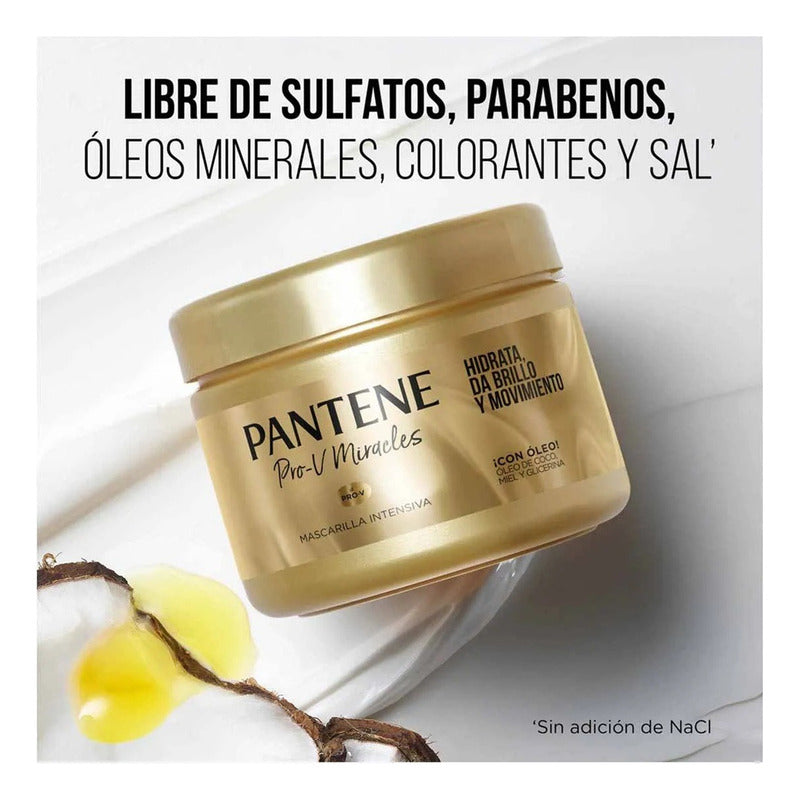 Mascarilla Intensa Capilar Hidratación Pantene 300ml