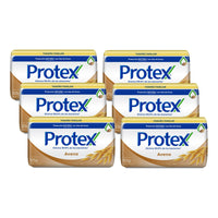 Pack X6 Jabón Barra Protex Antibacterial Avena 125gr