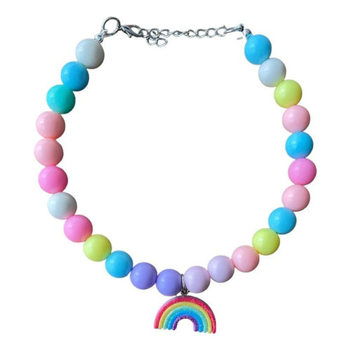 Collar Mascota Accesorio De Mascotas Gato Perro Ajustable  Multicolor