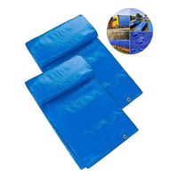 Pack X2 Lona Cobertor Multiuso 5x6 Impermeable Con Ojetillos