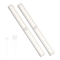 Luz Barra Led 30cm Con Sensor Movimiento Muebles Baño Cocina