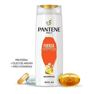 X2 Shampoo Pantene 400ml Fuerza & Reconstrucción Oleo Argán