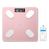 Peso Báscula Digital Balanza Bluetooth Inteligente Pesa Baño