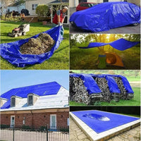 Pack X2 Lona Cobertor Multiuso Impermeable 6x8 Con Ojetillos
