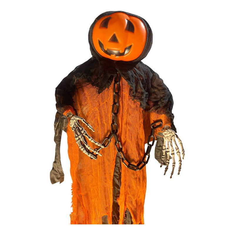 Fantasma Calabaza Colgante Halloween Adorno Decorativo Hallo Naranja Calabaza
