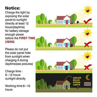 X3 Luces Navidad Guirnalda Solar 200 Led 20 Metros Decorativ