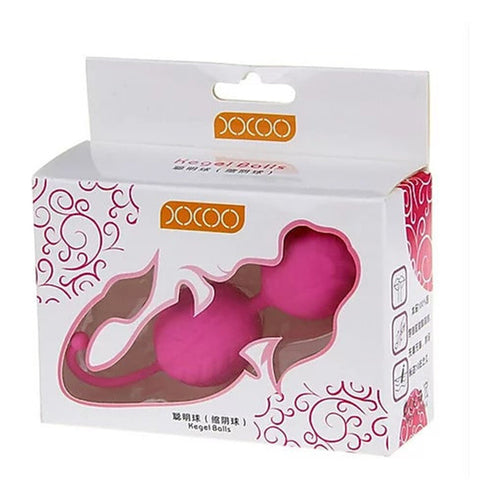 Bolas Chinas Estimulacion Para Ejercicios Vaginal Bolas Sili Fucsia