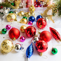 X6 Esferas Navideñas Decoración Navidad Hogar Adornos Árbol