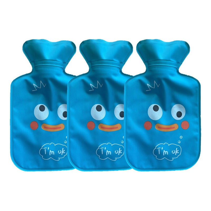 X6 Guatero Mini Bolsa Agua Almohadila Caliente Manos Pies