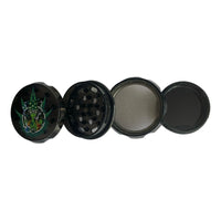 Moledor Hierba Grinder Acrilico 3 Pisos Diseños Colores