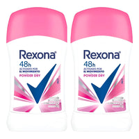 X2 Desodorante Rexona Barra Power Dry 50g Antitranspirante Power Dry