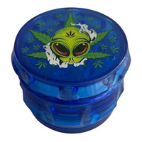 Moledor Hierba Grinder Acrilico 3 Pisos Diseños Colores