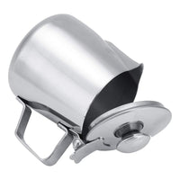 Jarro Lechero 350ml Jarra Espuma Jarra De Leche Con Tapa