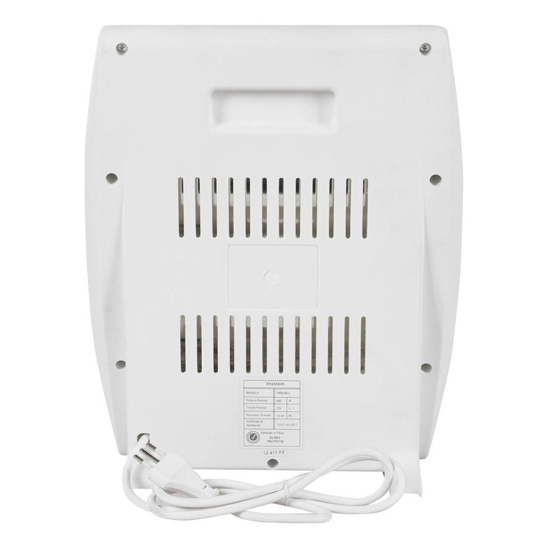 Calefactor Halógeno Recco Bajo Consumo Eléctrico / 2 Niveles Blanco