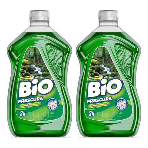 Pack X2 Detergente Liquido Bio Frescura Bosque Nativo 3l