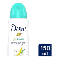 X3 Desodorante Dove Spray Aerosol Pera Aloe Vera 72h 150ml Pera