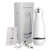 Masturbador Vibrador Eléctrico Masculino Recargable Sonido