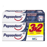 Pack X6 Pasta Dental Pepsodent Proteccion Anti Caries 130g