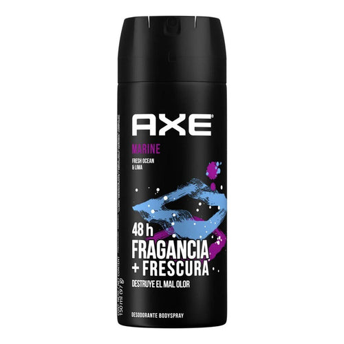 Desodorante Axe Spray Marine Fresh Ocean & Lima 150ml Fresh Ocean Lima