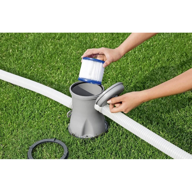 X4 Cartuchos Filtros Bestway Repuesto Filtro Bomba 9x8cm