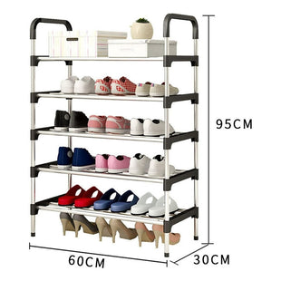 Organizador De Zapatos Estante Zapatero Armable 5 Niveles